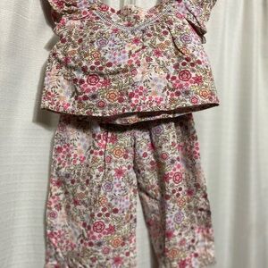 Floral Baby Outfit